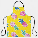 Search for pineapple illustration aprons Cute