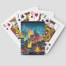 Search for architecture playing cards Illustration