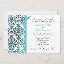 Search for damask invitations Bow