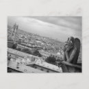 Search for gargoyle horizontal postcards Paris