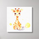 Search for cute giraffe canvas prints Animals