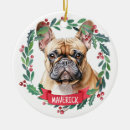 Search for french bulldogs ornaments Animal
