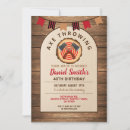 Search for lumberjack axe invitations Party