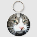 Search for grey tabby cat keychains Cats