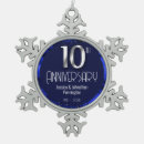 Search for 10th wedding anniversary ornaments Keepsake
