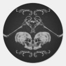 Search for victorian skull stickers Elegant