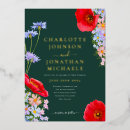 Recherche de dark green wedding invitations Botanique