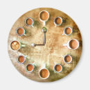 Recherche de horloges magnets Blanc