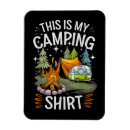 Search for funny camping magnets Nature lover
