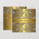 Search for gold embossed invitations Elegant