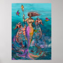 Search for mermaid posters cartoon