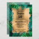 Search for green 50th birthday invitations Fabulous