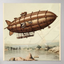 Search for steampunk airship posters City