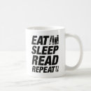 Search for eat sleep read mugs Funny