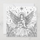 Search for black angel christmas cards Religious