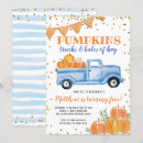 Search for blue pumpkin invitations Watercolor