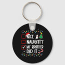 Search for santas list keychains Donald