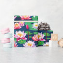 Search for lotus flower wrapping paper Water lily
