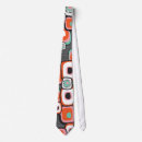 Search for square funky ties Orange