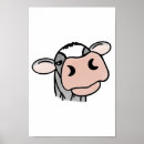 Search for black and white cow posters Animal