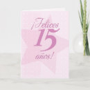 Search for quinceanera in spanish cards Pink
