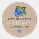 Search for blueberry jam Kraft paper