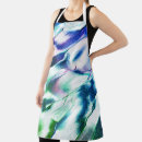 Search for blue metallic aprons Green