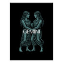 Search for vintage astrology posters Gemini