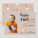 Search for boy pumpkin birthday invitations Kids birthday party