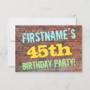Recherche de brick anniversaire invitations Fête d'anniversaire