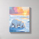 Recherche de polaire ours art Peinture