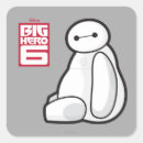 Search for super heros stickers Baymax orange super suit