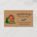 Search for cabin business cards Rental
