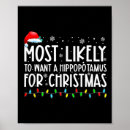 Search for hippo art Xmas