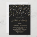 Search for sparkle and shine invitations Gold
