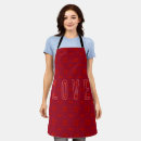 Search for red valentine aprons Cute