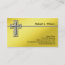 Search for christian cross business cards Professional