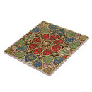 Search for green and gold pattern tiles Floral