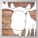 Search for moose posters Wood