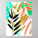 Search for leaves abstract posters Greenery