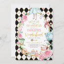Search for mad hatter tea party invitations Girls high tea