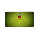 Search for garland return address labels Holly