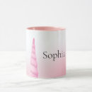 Search for white unicorn mugs Girly