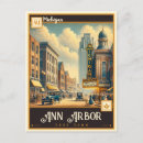Search for ann arbor postcards Retro