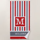 Search for red white striped beach towels Cabana stripe