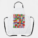 Search for international aprons World