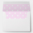 Recherche de polka blanche rose Baby shower