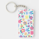 Search for cute flowers keychains Colourful