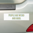 Recherche de bizarre voiture autocollants Humour