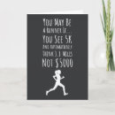 Search for funny running cards Fitness